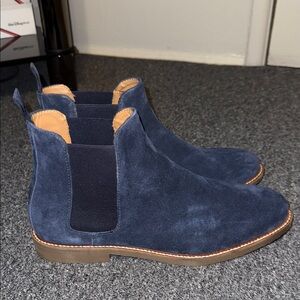 Men’s Steve Madden Navy Chukka Boots